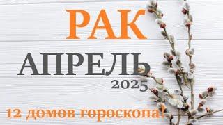 РАК  АПРЕЛЬ 2025  Прогноз на месяц таро расклад Все знаки зодиака! 12 домов гороскопа!