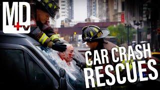 Extreme Car Crash Rescue Scenes From Chicago Med, New Amsterdam & Chicago Fire | MD TV