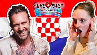 FIRST REACTION: Luka Nižetić - "Južina"  | DORA 2025 | EUROVISION NATIONAL FINALS | CROATIA