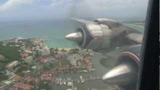 St Maarten Takeoff Cabin DC-7