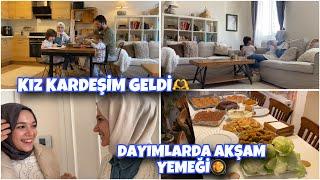 KIZ KARDEŞİM GELDİ, DAYIMLARDA SPONTAN ORTAKLAŞA YEMEK AKŞAMI, JİMNASTİĞE GİTTİK, HAFTASONU🫶