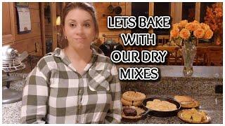 PART 2: BAKE WITH ME USING OUR DRY MIX RECIPES!!