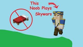 A Bedwars Player Struggling in Skywars