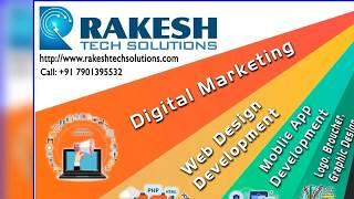 Rakesh Tech Solutions is the Best Digital Marketing Company in Hyderabad