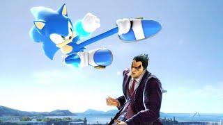 Super Smash Bros. Ultimate: Offline: Carls493 (Sonic) Vs. aceman (Kazuya) *3*