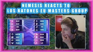 Nemesis Reacts to LOS RATONES GROUP in EU MASTERS 