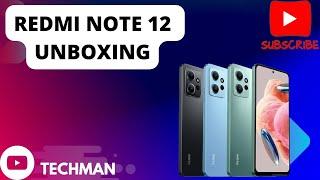 REDMI NOTE  12 128GB | UNBOXING | TECHMAN