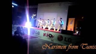 LG : K_pop world festival in Tunisia ( Gangnam style )