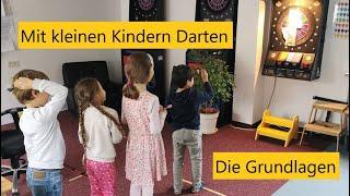 Darts spielen mit Kindern ab ca. 2-7 Jahren: Voraussetzungen und wertvolle Tipps für Eltern, Vereine