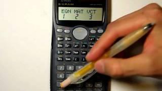 Casio fx-991MS - Solve a polynomial