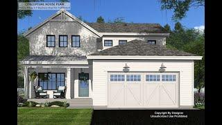 Modern Farmhouse Dream House Plan 098-00521