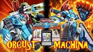 "ORCUST MACHINA DECK" DUEL LINKS TURBO DUEL REPLAY + DECKLIST [YU GI OH! DUEL LINKS]