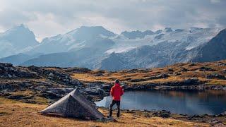 Silent Hiking GR54 In The French Alps