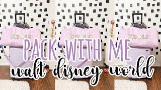 PACK WITH ME TO WALT DISNEY WORLD FOR THE WEEKEND!