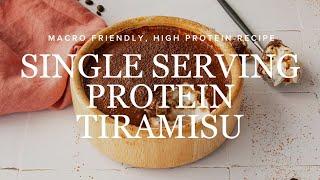 Single Serving Protein Tiramisu - Everyday Dishes