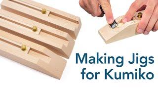 How to make Kumiko jigs