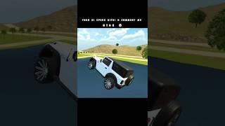 Thar ki speed check karo  Indian vehicle simulator 3D game new video #shortsfeed #shorts #trend