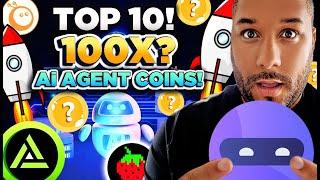  TOP 10 Ai AGENT Cryptos To Print $MILLIONAIRES Within 90 DAYS!