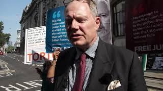 Journalist Vaughan Smith gives statement on day 6 of #AssangeCase - concern over Julian's health
