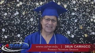 Asher College-Employed Pharmacy Technician Graduate -Delia