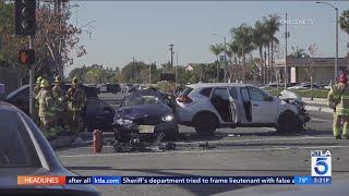 Police chase in Orange County ends in deadly crash