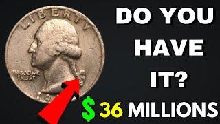 TOP 10 MOST VALUABLE WASHINGTON RARE QUARTER DOLLAR COINS WORTH MILLIONS! QUARTER TO LOOK FOR!