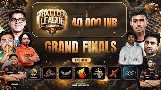 GODL,OG,TWM,TTE RAKA BATTLE LEAGUE S6 ||PRIZE POOL 40,000 INR || GRAND FINALS DAY 1 LIVE