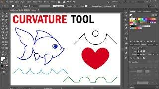 How to Use the Curvature Tool in Adobe Illustrator CC