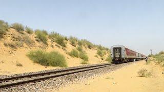 Train passing through Hot Thar Desert | GTL WDM3D Twins