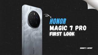 Honor Magic 7 LEAKED! Official Teaser + Hands-On, Specs, Price & Release Date!