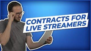 Contracts for Livestreamers - One Video Production Contract Clause YOU NEED