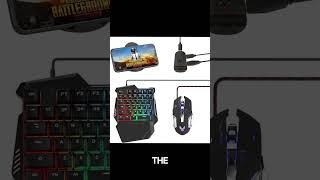 "THE ULTIMATE GAMING SETUP FOR MOBILE! Laelr Half Hand Gaming Keyboard and Mouse Combo #gamingsetup