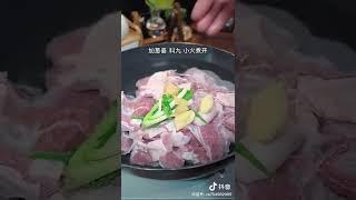 家常版萝卜炖牛腩做法，简单美味，好吃下饭#shorts | 美食