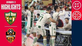 Resumen #PrimeraDivisiónFS | Córdoba Patrimonio de la Humanidad 2-1 Pescados Rubén Burela |Jornada 8