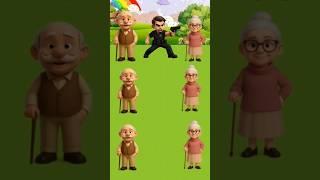 Which the real Grandma and Grandpa? #cartoon #usa #morsom #animation