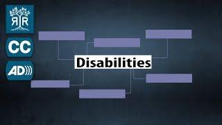 Audio Described: What are disabilities? | Rooted in Rights Explains