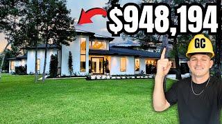 CONSTRUCTION COST BREAKDOWN of my DREAM HOME BUILD!!