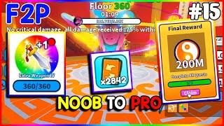 FREE TO PLAY | Beat FLOOR 360 in Infinite Tower | Spending 2,842 Egg Tickets | Got all Event Rewards