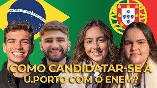 Como candidatar-se à Universidade do Porto com o ENEM?