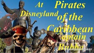 Pirates of the Caribbean Captain Bubba at Disneyland