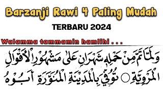 BARZANJI RAWI 4 TERBARU 2024