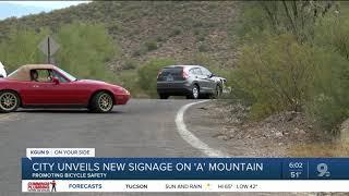 New signs to promote bicycle safety at Sentinel Peak Park