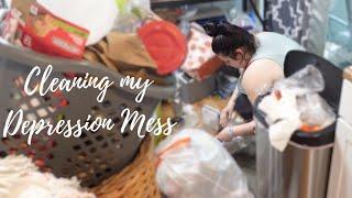 It's trashed again... | Clean With Me | Mom of 2 under 3