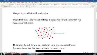 Gas 5  Mean Free Path Diffusion Effusion