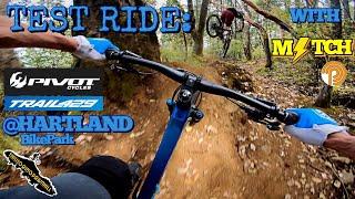 Mountain Biking on Vancouver Island - Test Riding the Pivot Trail 429 - Hartland Bike Park