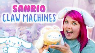 EXPENSIVE Sanrio claw machine wins at Sanrio Puroland!