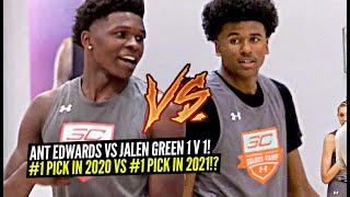 Jalen Green vs Anthony Edwards 1v1 King Of The Court!! Potential #1 Pick in 2020 vs #1 Pick in 2021?