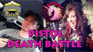 Jet DesertFox vs. Unicorn Leah Pistol Death Battle