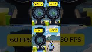 120FPS VS 90FPS VS 60FPS VS 30FPS