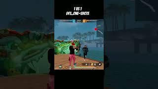 DFS one shot free fire one vs one #fantasylifeonline #griffingaming #pushgaming #freefire #ffshorts